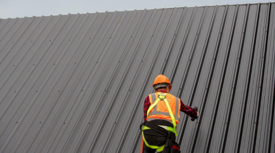 Professional metal roof installation services in Sanford, TX